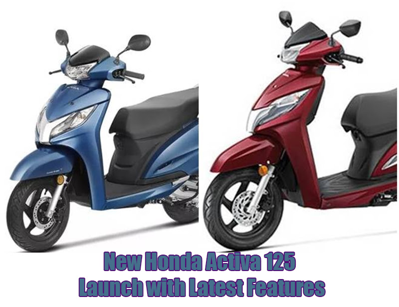 New Honda Activa 125 Launch with Latest Features